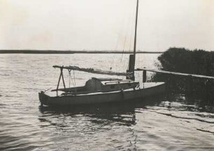 Seebad Zingst. Blick über den Zingster Strom nach Barth