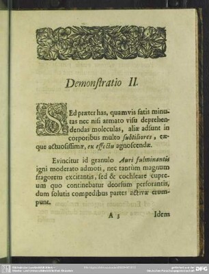 Demonstratio II.
