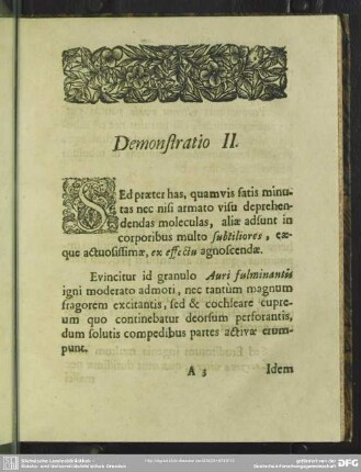 Demonstratio II.