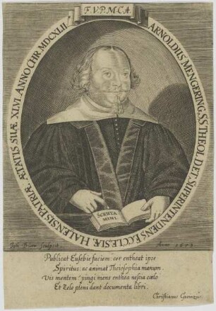 Bildnis des Arnoldus Mengering
