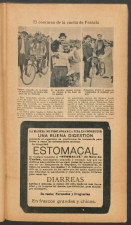 El concurso de la vuelta de Francia