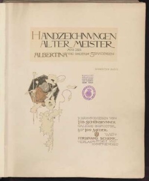 Bd. 7: Handzeichnungen alter Meister aus der Albertina und anderen Sammlungen