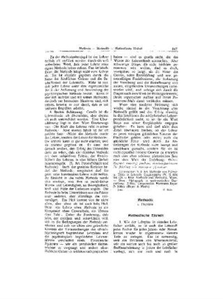 Methodische Einheit