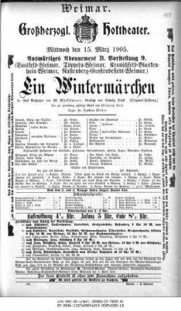 Ein Wintermärchen