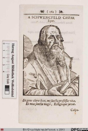 Bildnis Caspar von Schwenckfeld