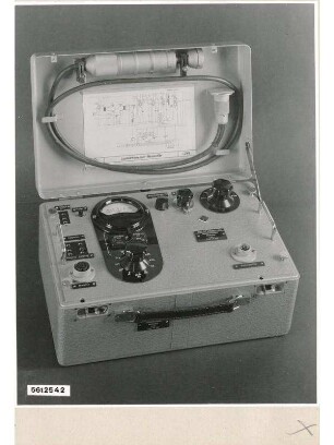 Lautstärkemesser LSM1 64-06.61005.1 Messkoffer, Foto 1956