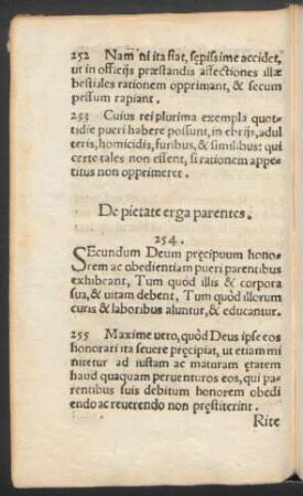 De pietate erga parentes.