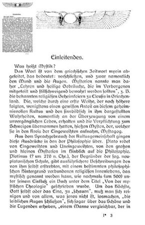 Einleitendes.