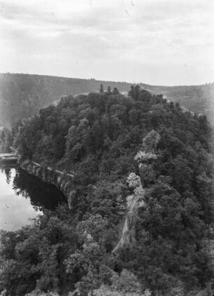 Landschaft : Unbekannter Ort. Saale?