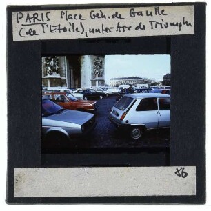 Paris, Arc de Triomphe de l’Étoile,Paris, Place de l'Étoile / Place Charles-de-Gaulle