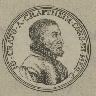 Bildnis des Iohannes Crato a Craftheim