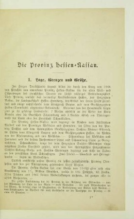 1. Lage, Grenzen und Größe