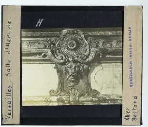 Versailles, Schloss,Versailles, Schloss, Salon d'Hercule : Detail, Gewölbevoute (nicht Salon d'Hercule)