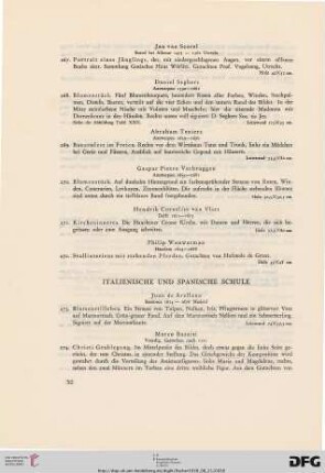 Italienische und spanische Schule (Nr. 273-286)
