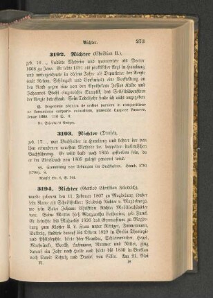 3192. Richter (Christian II.)