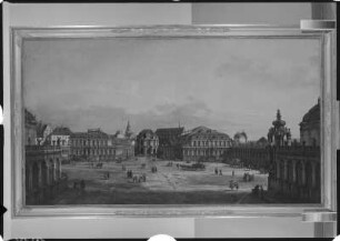 Der Zwingerhof in Dresden
