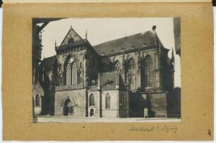St. Georg, Schlettstadt: Ansicht (aus: Skizzen- und Fotoalbum 6)
