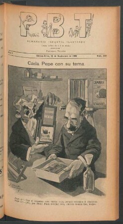 Cada Pepe con su tema - [Caricatura]