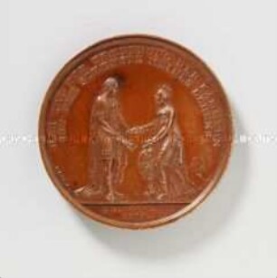 Deutschland, Bayern, Medaille auf die erste Ständeversammlung in München