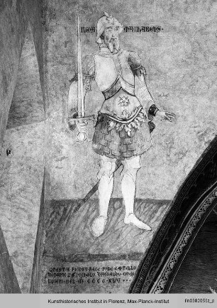 Judas Makkabäus - Dekoration der Nordwand und der nördlichen Gewölbezwickel