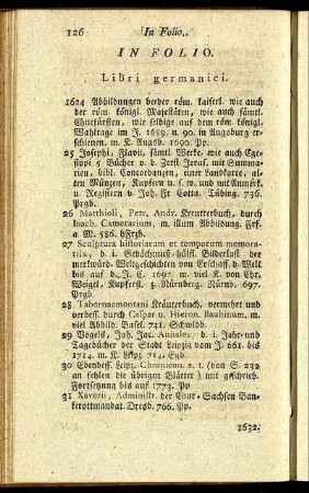 In Folio. - In Octavo.