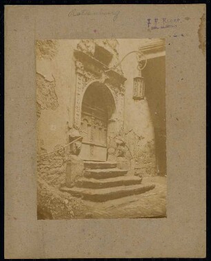Rathaus, Rothenburg/Tauber: Portal