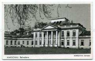 Der Belvedere in Warschau