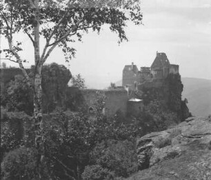 Burgruine Aggstein : Ruine der Spornburg Aggstein.