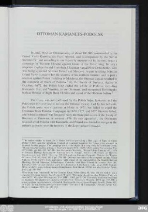 Ottoman Kamanets-Podolsk