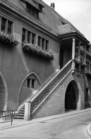 Lahr: Treppe am Alten Rathaus