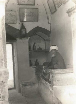 Jerusalem. Moscheediener