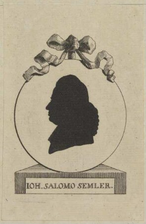 Bildnis des Ioh. Salomo Semler