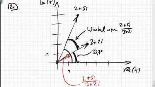 17.05.2 weiter Division komplexer Zahlen, Winkel bestimmen