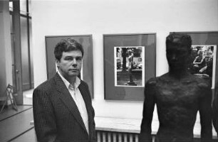 Berlin-Westend : In Berlin-Westend, Christian Borchert in seiner Austellung im Kolbe-Museum