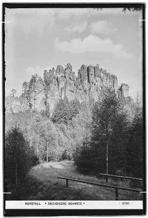 Kuhstall. Sächsische Schweiz