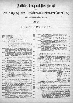 No. 37, 5. December 1893