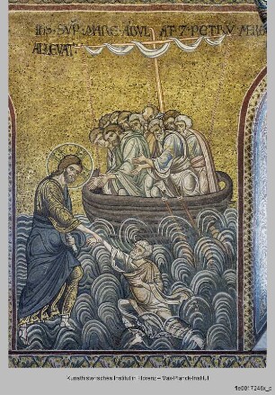 Mosaikprogramm : Christusszenen im südlichen Seitenschiff