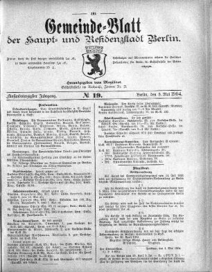 1904,19: No. 19, 8. Mai 1904