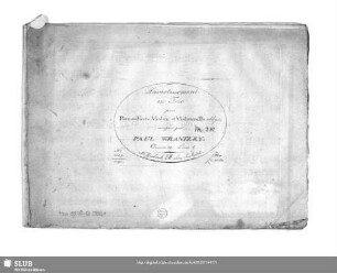 Divertissement en Trio pour Piano-Forte, Violon et Violoncelle obligés : Oeuvre 32. Livre [hs.: 1]