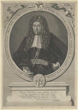 Bildnis des Io. Georg Volcamerus