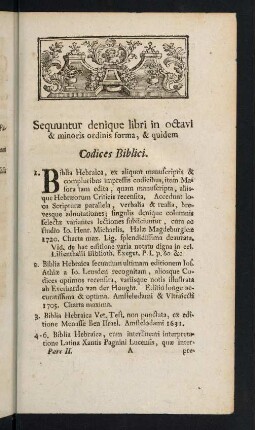 1-384, Sequuntur denique libri in octavi & minoris ordinis forma