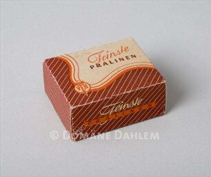 Miniatur-Schachtel "Feinste Pralinen"