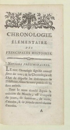 Notions préliminaires
