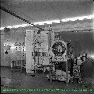 Vergießanlage im Institut für Experimentelle Kernphysik (IEKP)