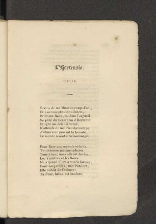 L'Hortensia.