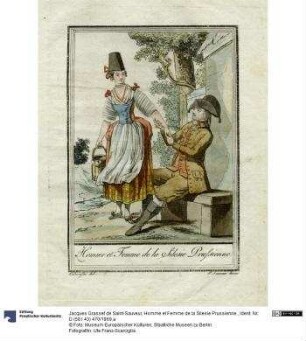 Homme et Femme de la Silesie Prussienne.