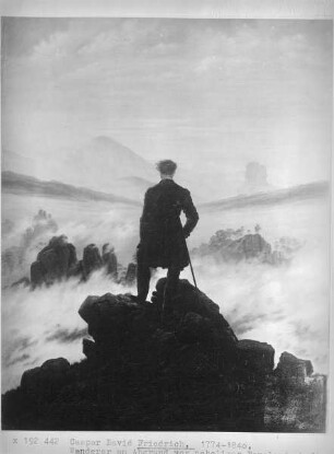 Wanderer über dem Nebelmeer