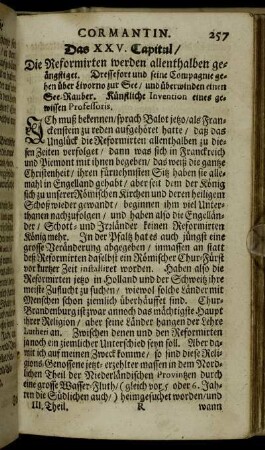 Das XXV. Capitul.
