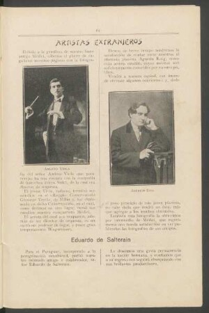 Artistas extranjeros
