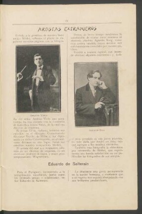 Artistas extranjeros